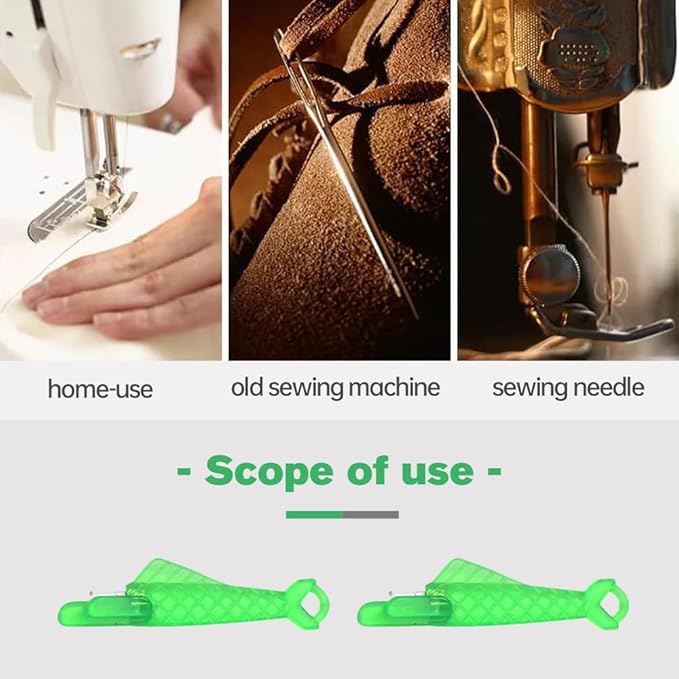 Automatic Sewing Needle Threader, Fish Type Sewing Machine Needle Threader, Simple Hand Sewing Needle Sewing Tool Set for Sewing Supplies (30 pcs)