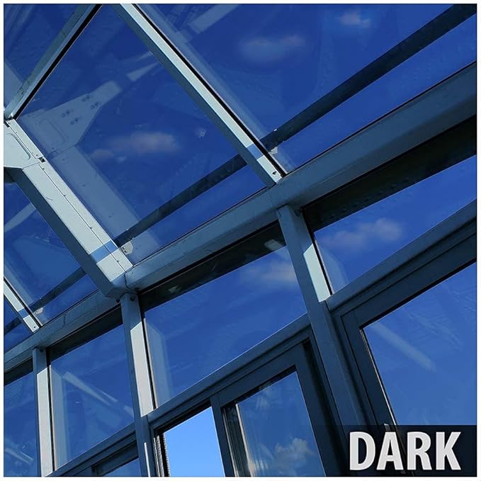 BDF EXNA20 Exterior Window Film Daytime Privacy and Heat Control Natural Black 20 (Dark) - 48in X 24ft