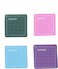 4PCS Mini Cutting Pad Self Healing Craft Mat Small Sewing Cutting Mat Non-Slip Mini Cut Board for Scrapbooking Quilting Sewing Accessories Green
