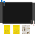 Polarizing Film, with Cleaning Kit and Finger Cots Adhesive Polarized Film 2 Pcs, Size7.9 X 11.9 in, Thikness 0.15mm, Suitable for LCD Screen Repair Photographic Filters & Physics Education