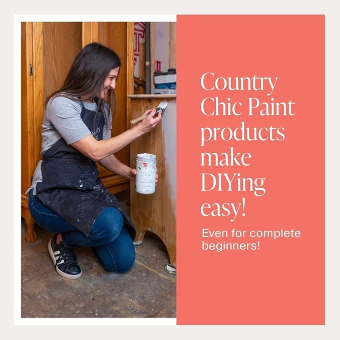 Clear Coat - Eco-Friendly Clear Satin Sheen Top Coat for Chalk Style Furniture Paint, Very Durable, Non Yellowing, Waterproof Sealant for High Traffic Furniture - Indoor/Outdoor - (4 oz)