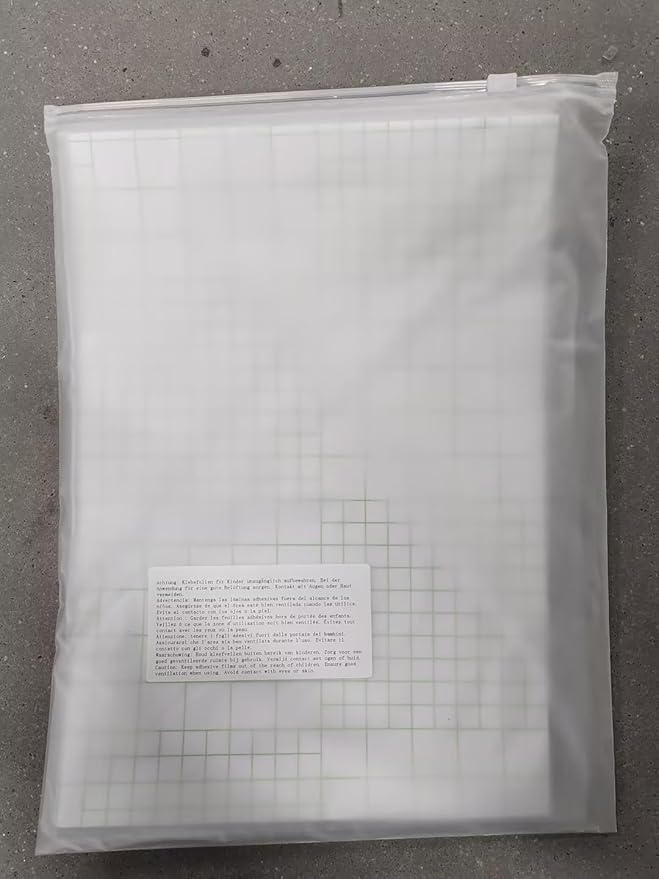 36 Sheets Holographic Sticker Paper Clear A4 Vinyl Sticker Paper Self Adhesive Waterproof Transparent Film Gem Rainbow Star Patterns, 11.7 x 8.3 Inch (Star)
