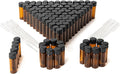4ml Amber Small Glass Vials 100pcs with Screw Caps(100pcs)