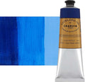 Charvin Extra Fine Oil Paint, Phthalo Cyan 150 ml - Triple-Milled, Rich Texture, Poppy Oil-Based, Light-Fast, Handmade, Archival Quality