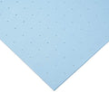 Rolyan Splinting Material Sheet, Polyflex II, Blue, 1/8" x 18" x 24", 1% Perforated, Single Sheet