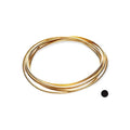 12 Gauge, Jeweler's Brass Wire, Red Brass, Round, Dead Soft, CDA #230 Alloy Jewelry Grade Made in USA - 1 Ounce (3FT) by CRAFT WIRE