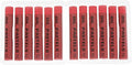 PATIKIL Red Oil Pastels, 12Pcs Soft Oil Crayons Creamy Pastels Stick Art Supplies for Art Painting Drawing Blending Graffiti for Artists Beginners