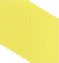 uxcell 10 Pcs Yellow EVA A4 Foam Sheets Crafts, 12 x 8 Inch Foam Paper for DIY Crafts Project Classroom Scrapbook Art Cards Home Office Decoration (2mm Thick)