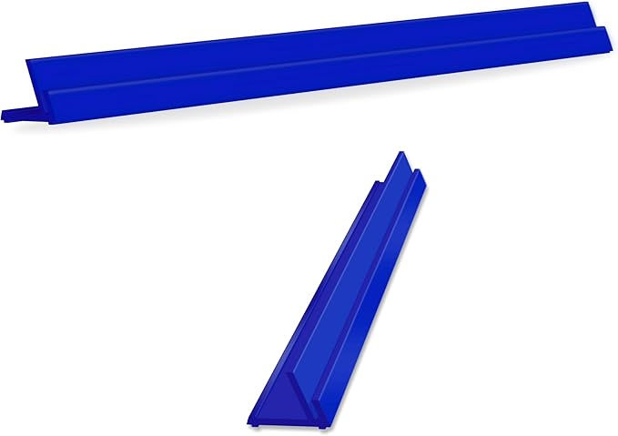 Lightweight Non-Slip Card Holder Stand – Set of 4, 13.4 Inches – Made in Japan for Card Games and TCG, Anti-Skid Base (2 Pack-Blue)