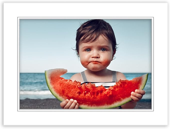 12x12 Mat for 8x8 Photo - Precut White on White Double Mat Picture Matboard for Frames Measuring 12 x 12 Inches - Bevel Cut Matte to Display Art Measuring 8 x 8 Inches - Acid Free ONE MAT