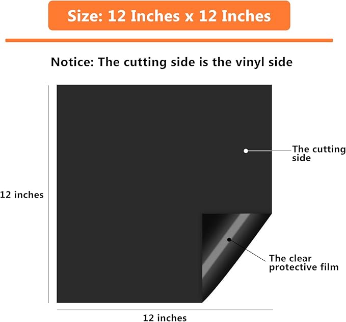 HTVRONT Matte Permanent Vinyl for Cutting Machine - 14 Pack 12" X 12" Permanent Adhesive Vinyl Sheets for Craft Projects, Color Adhesive Bundle Compatible with Cricut Cutting Machine, Silhouette Cameo