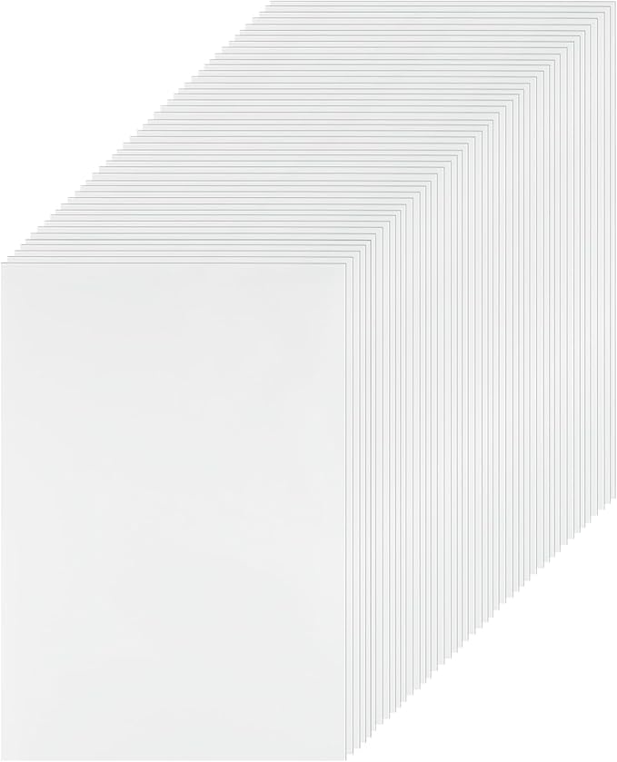 100 Pcs Freezer Paper for Quilting 8.5 x 11 Inch Quilter Freezer Paper Sheets for DIY Projects Handmade Tailor Applique & Sewing Projects