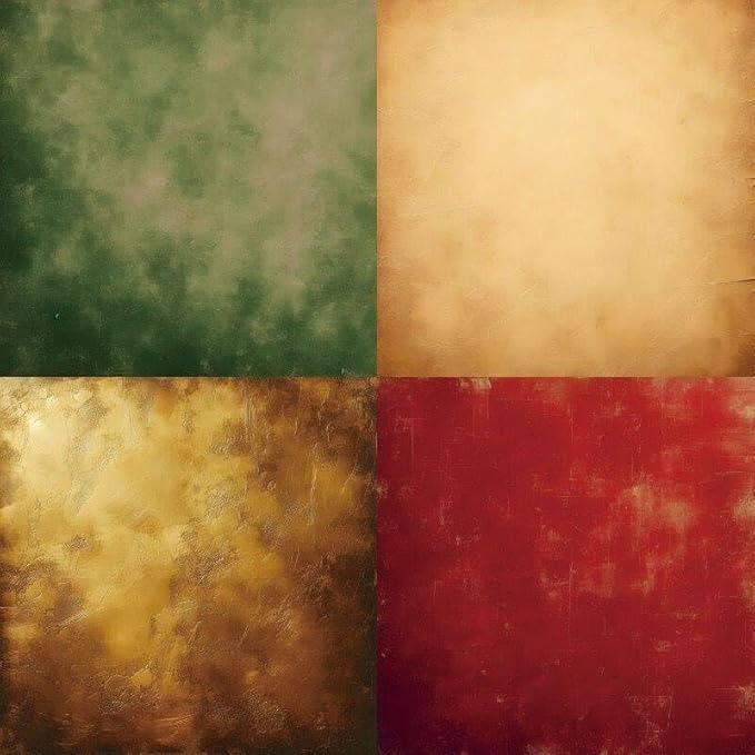 Scrapbook Paper 6×6 Yellow,24 Sheets Single-Sided Color Patterned Paper Scrapbooking CardStock Papers Pad for Holiday Cardmaking DIY Origami Journaling.