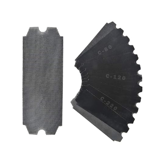 SCOTTCHEN Drywall Sanding Screen Mesh Sheet 4-3/16" x 11-1/4" Grit #80,120,220-36pcs