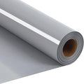 RENLITONG Grey Iron on Vinyl 12Inch by 20ft Roll HTV Heat Transfer Vinyl for T-Shirt HTV Rolls for All Cutter Machine - Easy to Cut & Weed for Heat Transfer Design