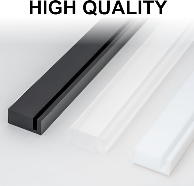 Playing Card Holders 13.4 Inches White Acrylic Solid Card Holder for Playing Card Games (4 pcs., White)