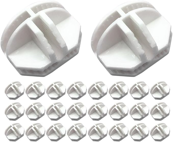 ARTIBETTER 50pcs Modular Cube Connectors Durable Storage Connectors for Wire Shelves Closet Organizers Easy Assembly Versatile Connection for Shoe Cubes Modular Storage