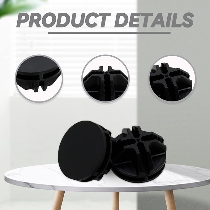 64 Pcs Black Plastic Connector, Wire Grid Cube Connector for Modular Closet Storage Organizer and DIY Wire Cube Storage Unit