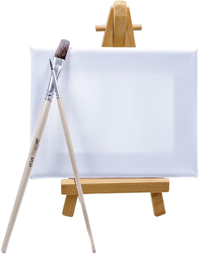 7.5 Inch Mini Wood Display Easel, 10 Pcs Tabletop Easels for Displaying Photos, Picthres