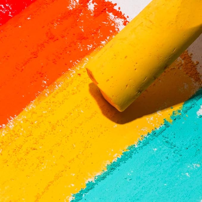 Paul Rubens Professional Soft Pastels, Handmade 72 Vibrant Colors Chalk Pastels Smooth and High Adhesion for Painting, Drawing, Blending, Crafting, Ideal Art Supplies for Artists, Beginners