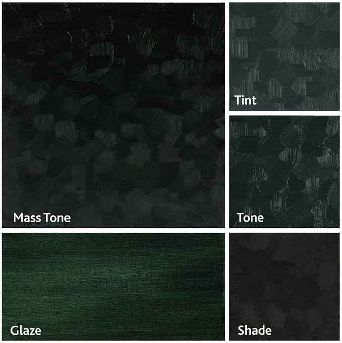 Tusc & Pine Artist Oil Paint - Nocturne Green, 150 ml, Non-Yellowing, Rich & Creamy Consistency, Maximum Pigment Load, Small Batch Milled Oil Paints Made in the USA for Professional Artists