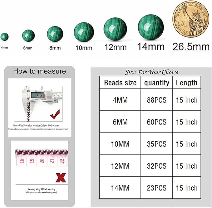 35PCS 10MM Natural Apple Green Chalcedony Beads Round Loose Stone Beads for Jewelry Making DIY Energy Stone Healing Power Bracelet 15"