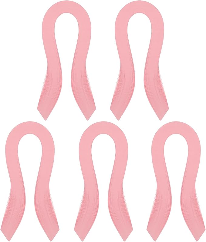 PATIKIL Quilling Strips Paper 600pcs 1.5mm 39cm Origami Paper Quilling Kits for Art DIY Hand Craft Christmas, Hot Pink