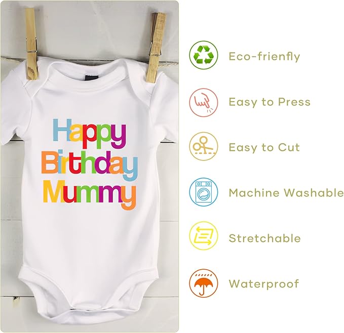 HTVRONT Heat Transfer Vinyl Bundle - 20 Pack 12" x 10" Iron on HTV for T-Shirt - 18 Assorted Colors Compatible with Cricut Cutting Machine, for Silhouette Cameo or Heat Press Machine