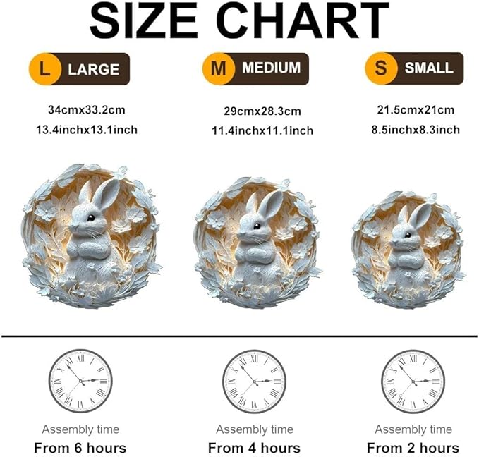 Wooden Puzzles Adults, 3D Paper Rabbit Wooden Puzzles 100 Pieces, Unique Animal Shaped Wood Challenging Jigsaw Puzzles Gifts for Adults, 8.5x8.3in