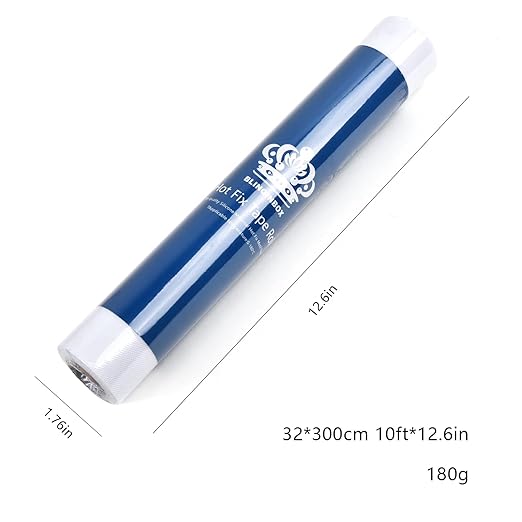 Blinginbox Hotfix Tape,Hot Fix Rhinestones Transfer Film Paper Iron on Rhinestones Transfer Paper.(10ft*12.6in)