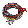 BNTECHGO 24 Gauge Silicone Wire Kit 10 Color Each 5 ft Flexible 24 AWG Stranded Tinned Copper Wire
