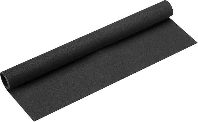 MECCANIXITY Foam Sheets Crafts 19x19 Inch 1mm EVA Craft Foam Paper Foam Sheets for Crafts Projects DIY Cosplay Modeling, Black