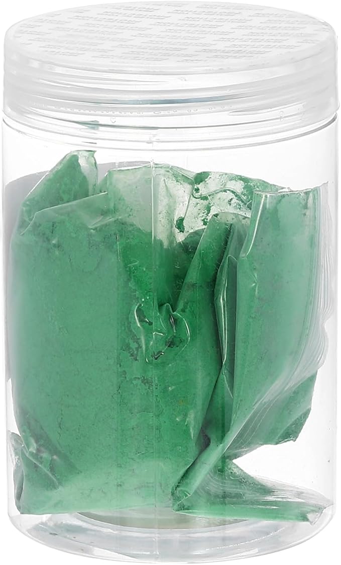HARFINGTON Iron Oxide Powder Concrete Pigment 700 Mesh 3.5oz (100g) Iron Oxide Grout Pigment for Pastel Tile Paint Concrete Cement, Forest Green