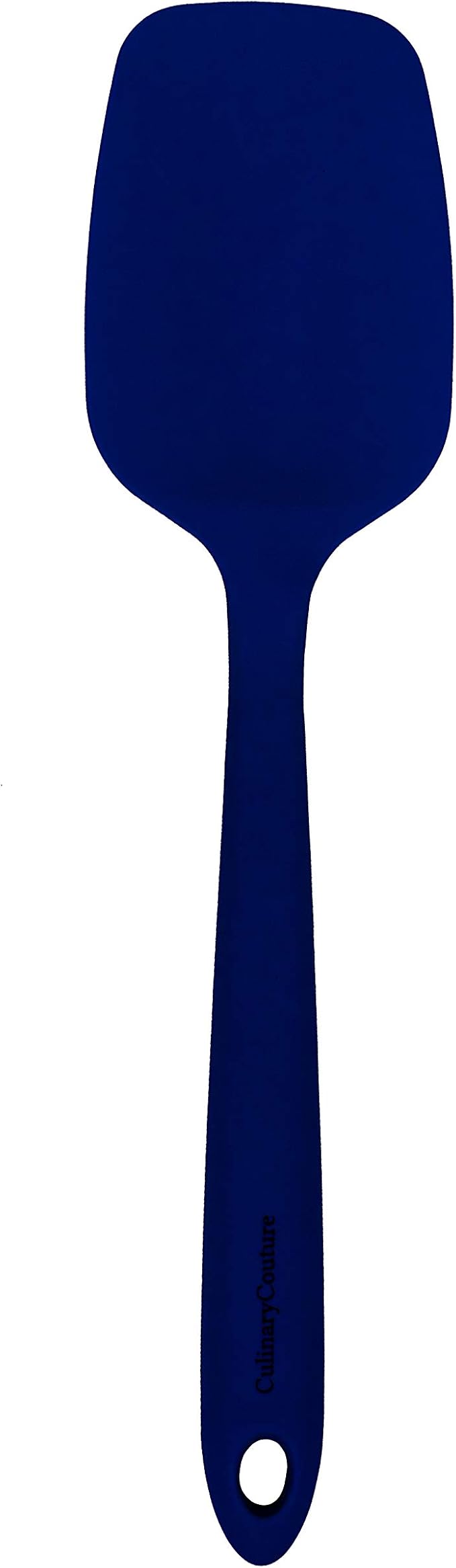 Culinary Couture 4-Piece Blue Baking Spatula Set - Rubber Spatulas Silicone Heat Resistant, BPA-Free - Spatula Set for Nonstick Cookware - Silicone Baking Utensils