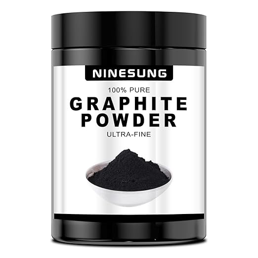 Pure Graphite Powder - 2 LB, 44-Micron Ultra-Fine, Excellent Dry Lubricant, Amazing Artistic Powder for Sketching, Drawing, Pencils, Locks