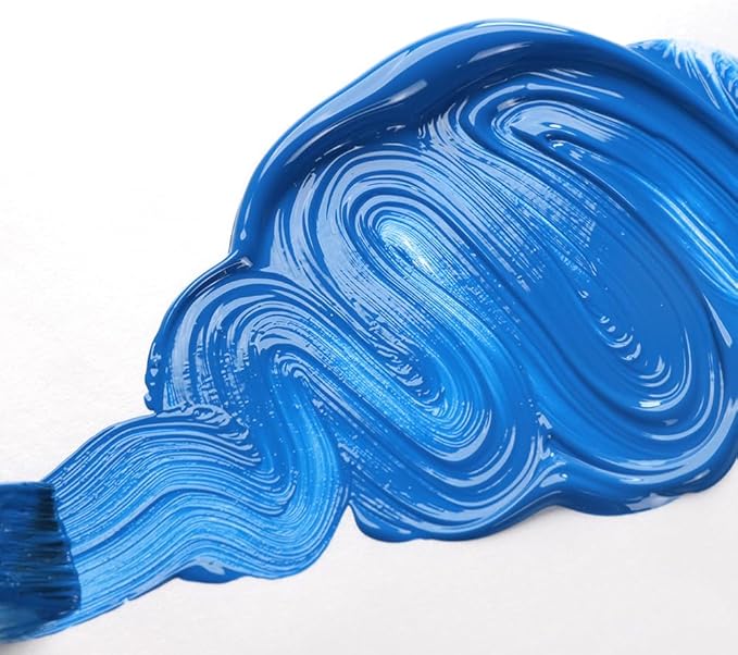 OPEN Slow-Drying Acrylics by GOLDEN, Cerulean Blue Chromium, 2 fl oz. tube, Professional Acrylic Paint, Semi-Transparent