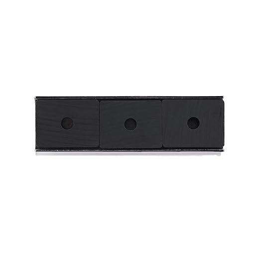 Master Magnetics Magnetic Sign Holder Pack - Magnetic Sign Holders for Door Frames, Metal Shelves, Whiteboards - Powerful Magnet - Retail EZ Grip Holder - 3" L x 1" W x 0.75" H - 25-Pack