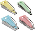 Bias Tape Makers Kit 4 Size costura, 1/4inch 1/2inch 3/4inch 1inch DIY Quilting Tools Kit for Hem Sewing and Quilting