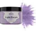 Mica Powder - 100g Mica Powder for Epoxy Resin - Metallic Color Pigment for Resin, Soap, Bath Bombs, Eye Shadow, Nails, DIY Crafting Projects etc. (Light Purple)