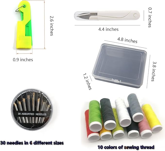 Automatic Needle Threader Set New Sewing Machine Accessories Plastic Auto Needle Threading Device Gifts for Mom and Neighbours (15 Pieces)