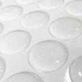 100-Piece Epoxy Resin Dome Stickers – Self-Adhesive Dots for DIY Crafts, Bottle Caps, Hair Bows, Scrapbooks, Jewelry & Pendants,1-Inch,Glitter