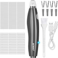 AFMAT Electric Eraser for Drawing,140 Erasers Refills, Rechargeable Electric Eraser for Artists, Rechargeable Battery Operated Pencil Erasers Kit for Drafting, Painting, Sketching, Architectural Plans