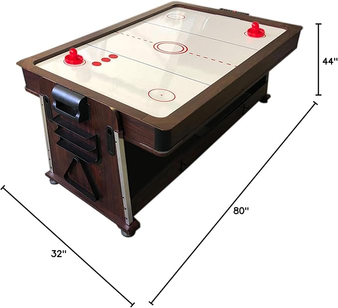 7ft Pool Table air Hockey 3 in 1 Pool Table - Mattew
