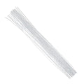 DECORA 20 Gauge White Floral Stem Wire 16 inch,50/Package