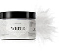 Mica Powder - 100g Mica Powder for Epoxy Resin - Metallic Color Pigment for Resin, Soap, Bath Bombs, Eye Shadow, Nails, DIY Crafting Projects etc. (White)