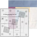 Quilting Ruler, Multi-Purpose Sewing Templates, Motion Sewing Templates, Quilt Templates Acrylic Log Cabin Trim Tool for Cutting Patterns, Sewing Accessories