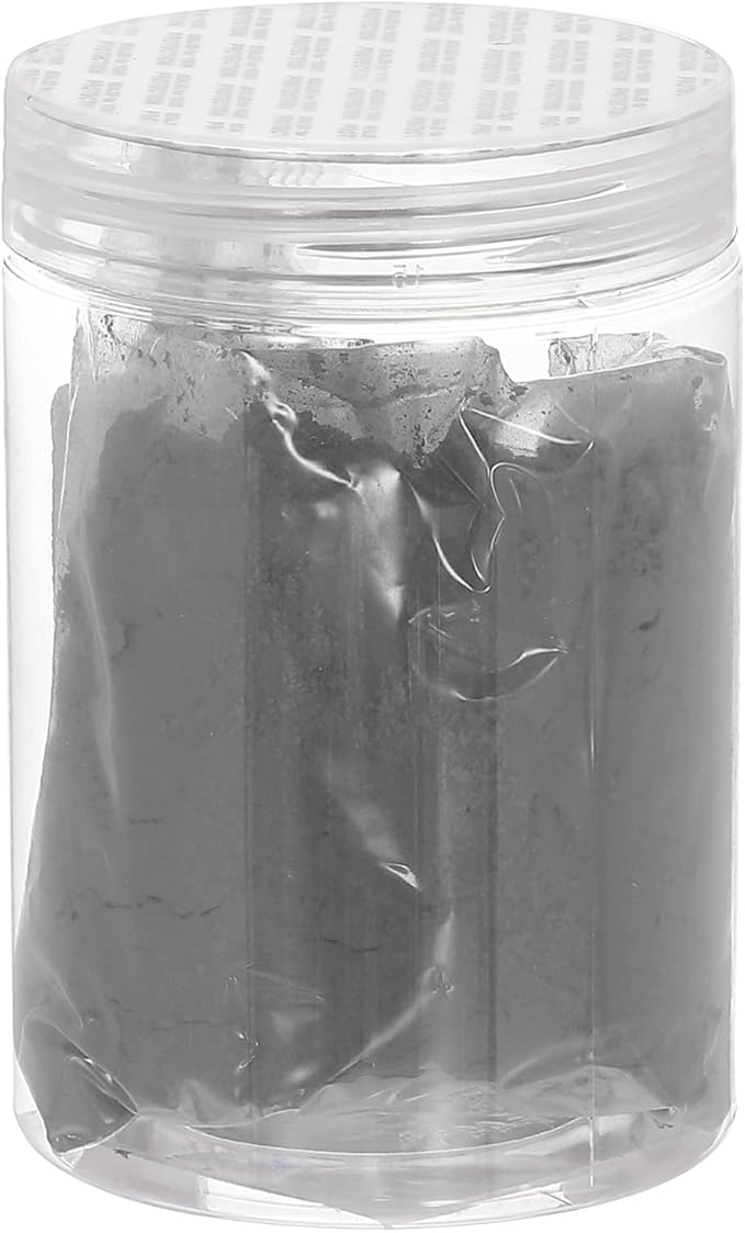HARFINGTON Iron Oxide Powder Concrete Pigment 700 Mesh 3.5oz (100g) Iron Oxide Grout Pigment for Pastel Tile Paint Concrete Cement, Silver Gray
