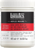 Liquitex Professional Gloss Super Heavy Gel Medium, 473ml (16-oz)