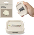 KEARING Strong Magnetic Pin Cushion Square - 8.5cm Powerful Magnet Pin Holder for Sewing - Lightweight Sewing Pin Cushion for Quilting Pins, Needles - Sewing Accessories Organizer