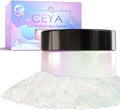 Ceya Chameleon Mica Powder, 1.8oz/ 50g Angelic Galaxy Chrome Nail Powder, Cosmetic Grade Pearlescent Effect Color Shift Pigment for Epoxy Resin, Makeup, Nail Polish, Soap Candle Making, Slime, Paint